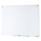 Tempered Glass Magnetic Dry Erase Board with Tray & Frame-less Design